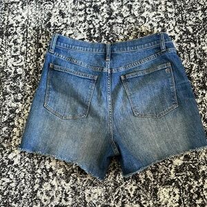Madewell High Rise Denim Shorts